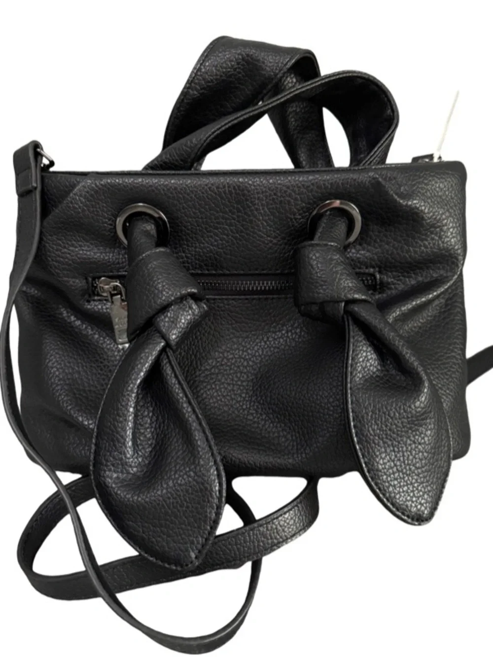 Steve Madden Satchel Bag Purse Crossbody Strap Included Black